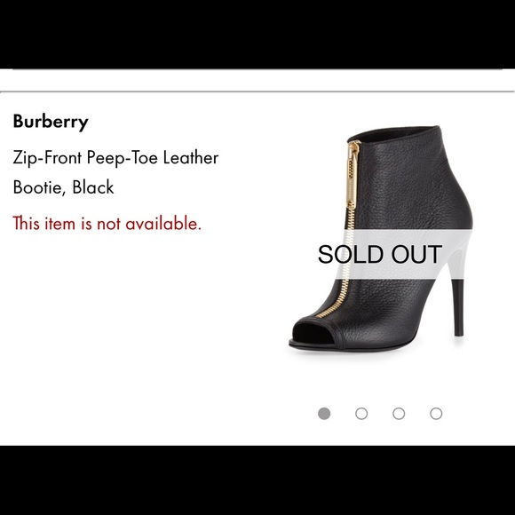 Burberry peep toe heels ( size 9 ) - Picture 3 of 8